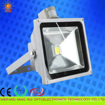 Ce/RoHS/SAA /Water Proof/ 30W LED Flood Light with Motion Sensor